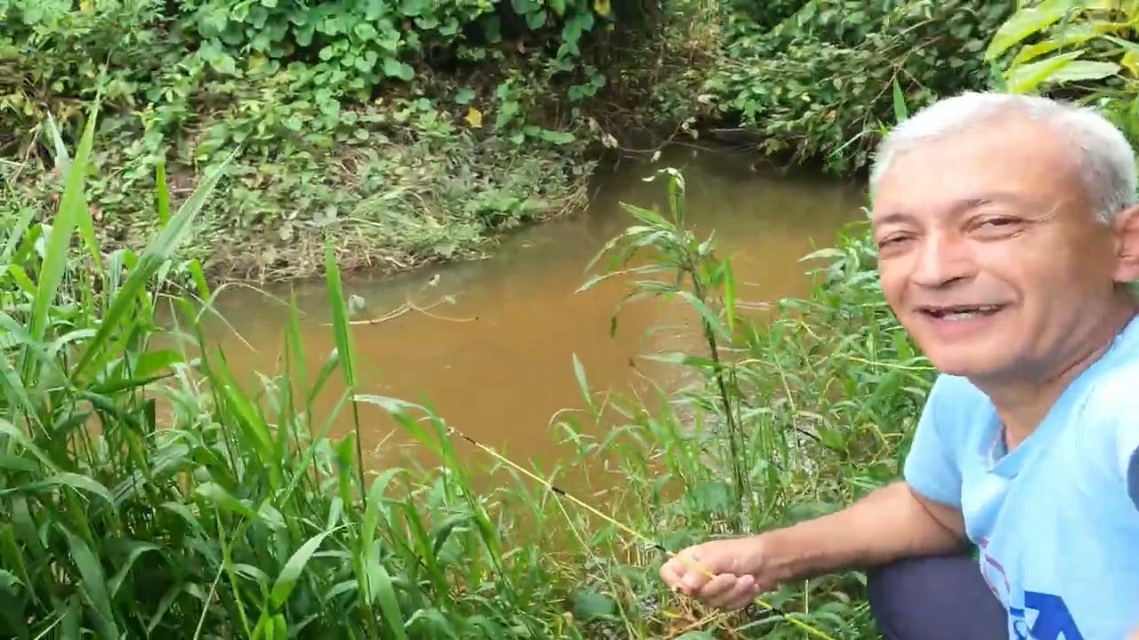 ACHEI O PONTO DE PESCA CERTO  Pescaria