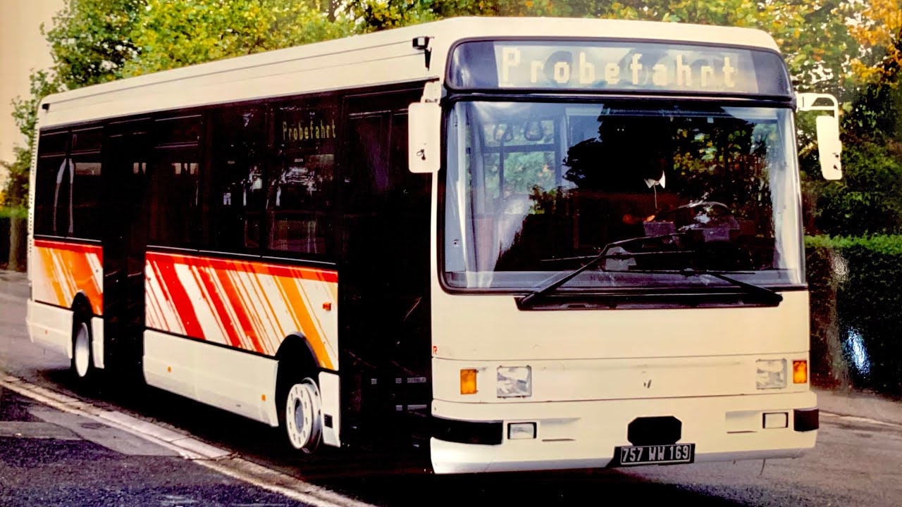 Bus Renault R312 / Export Suisse Genève TPG / Belgique SRWT TEC / marché France autobus Euro Disney