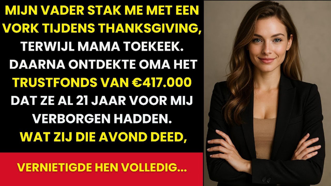 Papa Sloeg me met Thanksgiving terwijl Mama zei ‘familie eerst’ — toen stond oma langzaam op