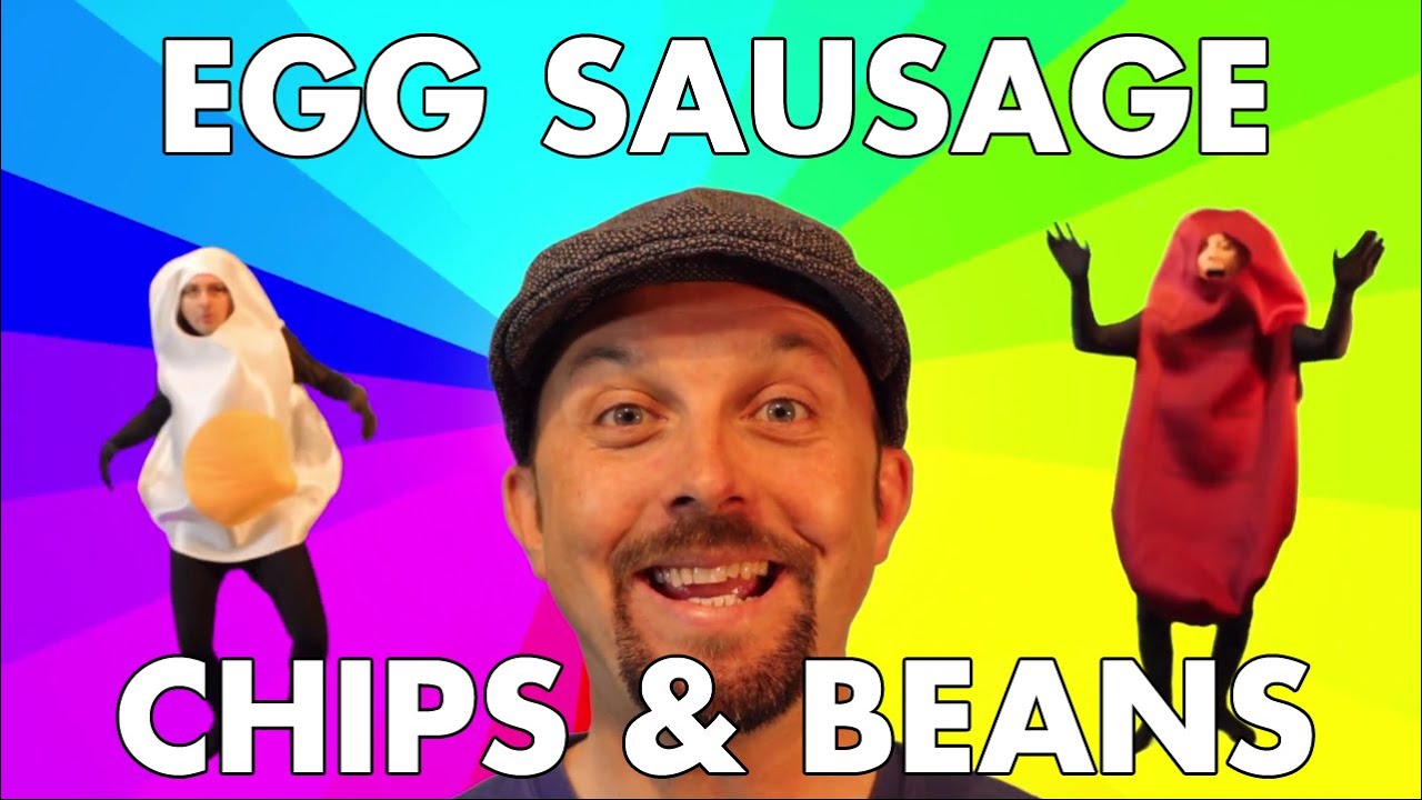 The Lancashire Hotpots - Egg Sausage Chips & Beans