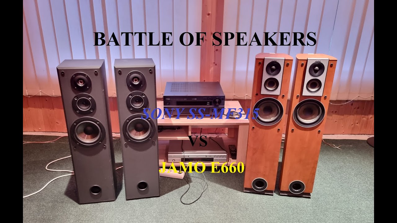 Битва колонок Sony SS-MF315 vs Jamo E660 – любительский обзор от Макса