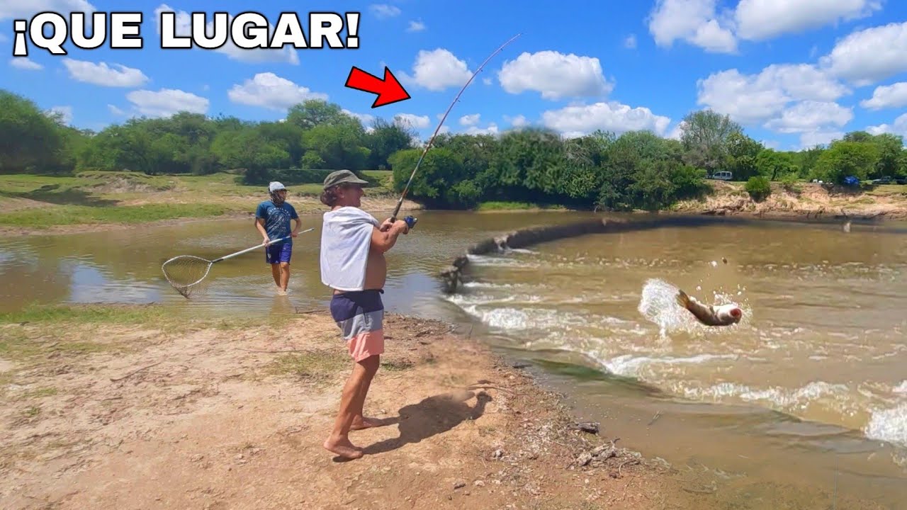 ENCONTRAMOS Un LUGAR Lleno De Peces, Pesca En Arroyo Profundo