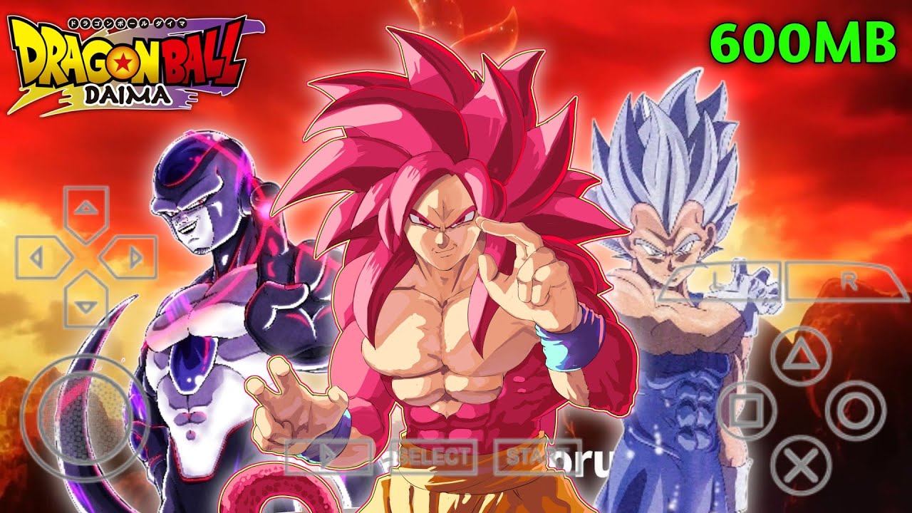 Download Dragon Ball DAIMA PPSSPP mod on Android | 600MB | Highly Compressed