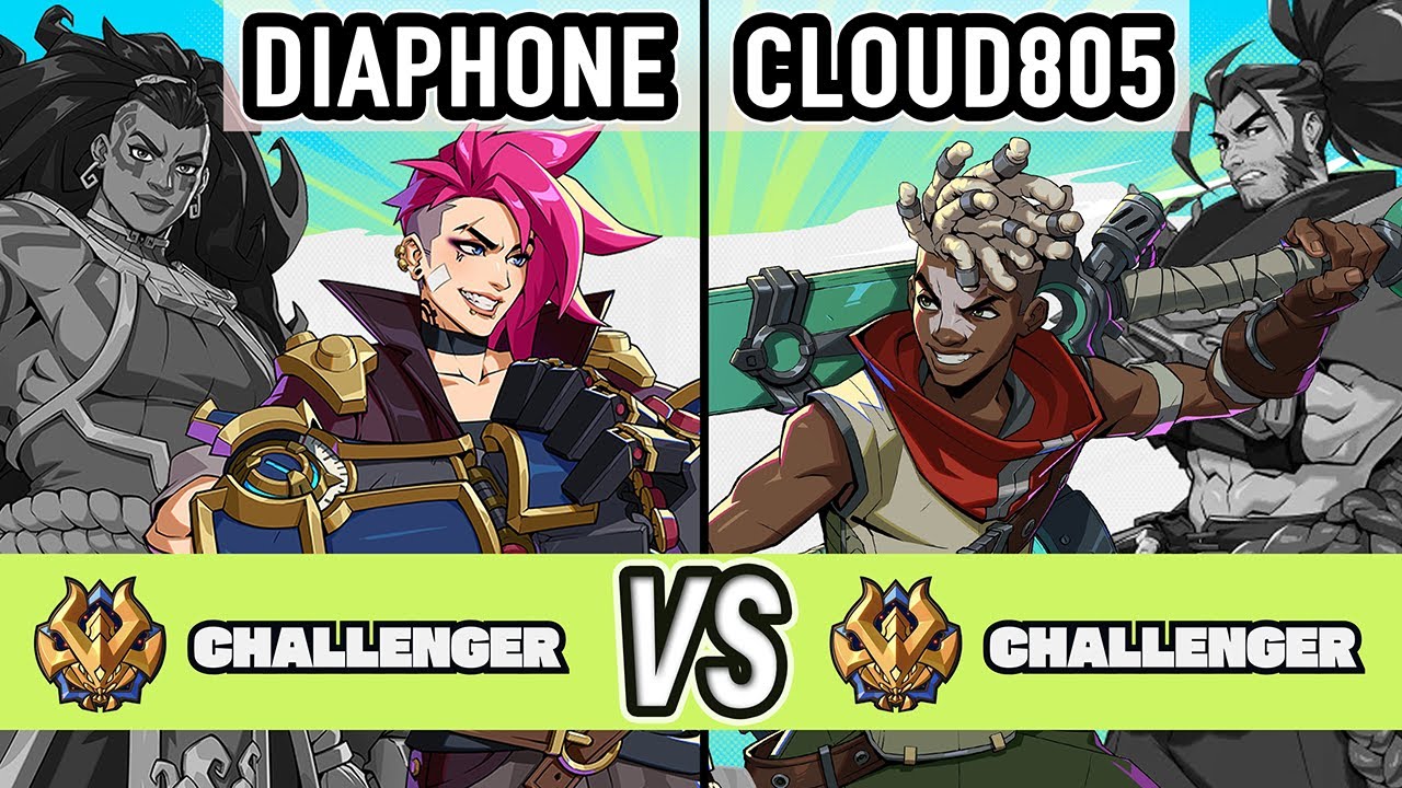 2XKO ▰ Diaphone (Illaoi / Vi) vs Cloud805 (Ekko / Yasuo) ▰ High Level Gameplay
