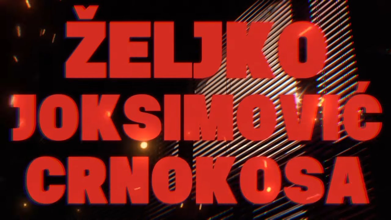 Željko Joksimović - Crnokosa | (Official Lyric Video)