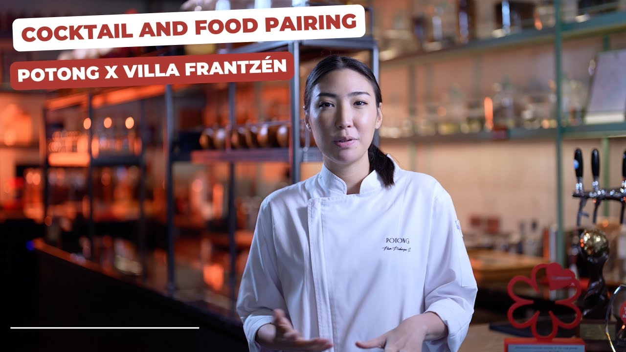 Michelin-starred food & cocktail pairing: Villa Frantzén X Potong
