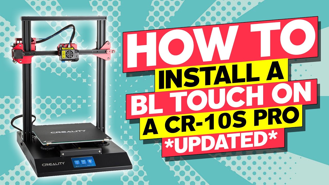 Как установить BLTouch на CR-10s Pro *ОБНОВЛЕНО*