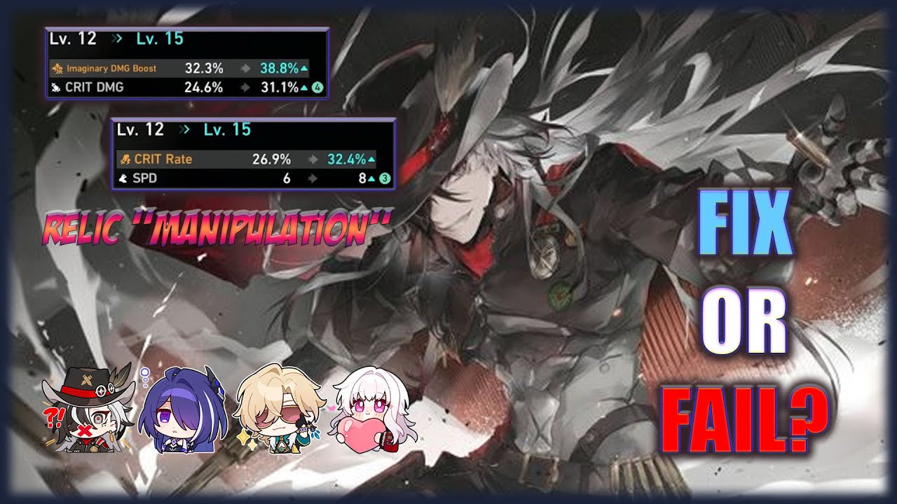 Relic “Manipulation” Doing it Myself | Honkai: Star Rail Account Review