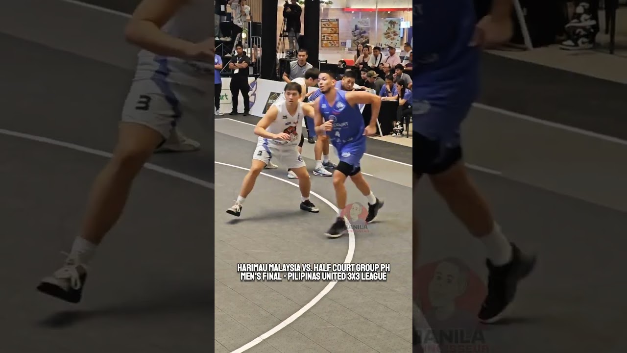 Harimau Malaysia 3x3 vs Half Court Group Philippines full highlights Pilipinas United men's final 