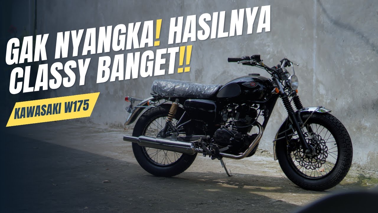 W175 Versi Ganteng Maksimal! Jadi Gahar Banget!! #BengkelTeras