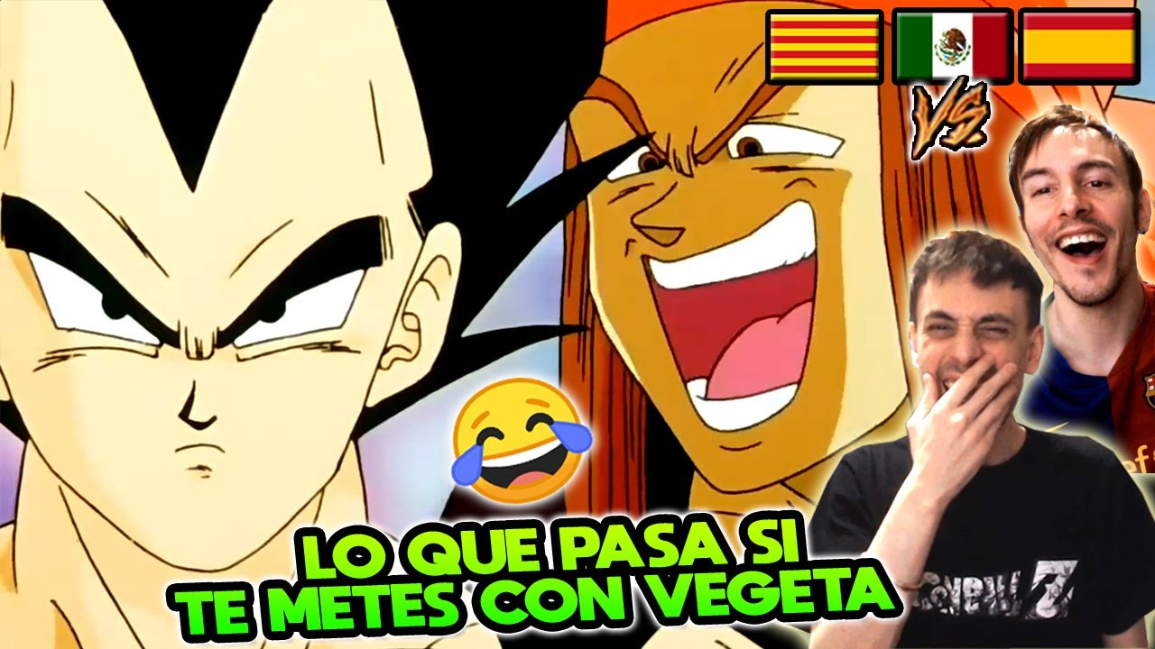 ESPAÑOLES REACCIONAN A DRAGON BALL DOBLAJE LATINO 💥VEGETA NOQUEA A KNOCK💥 BRA ORGULLOSA DE SU PADRE