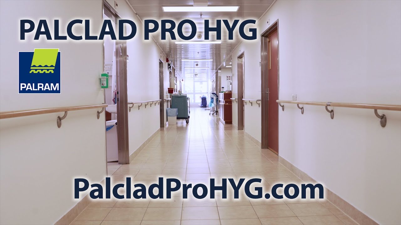 Обзор PALCLAD™ Pro HYG — ведущей антимикробной системы облицовки стен от Palram