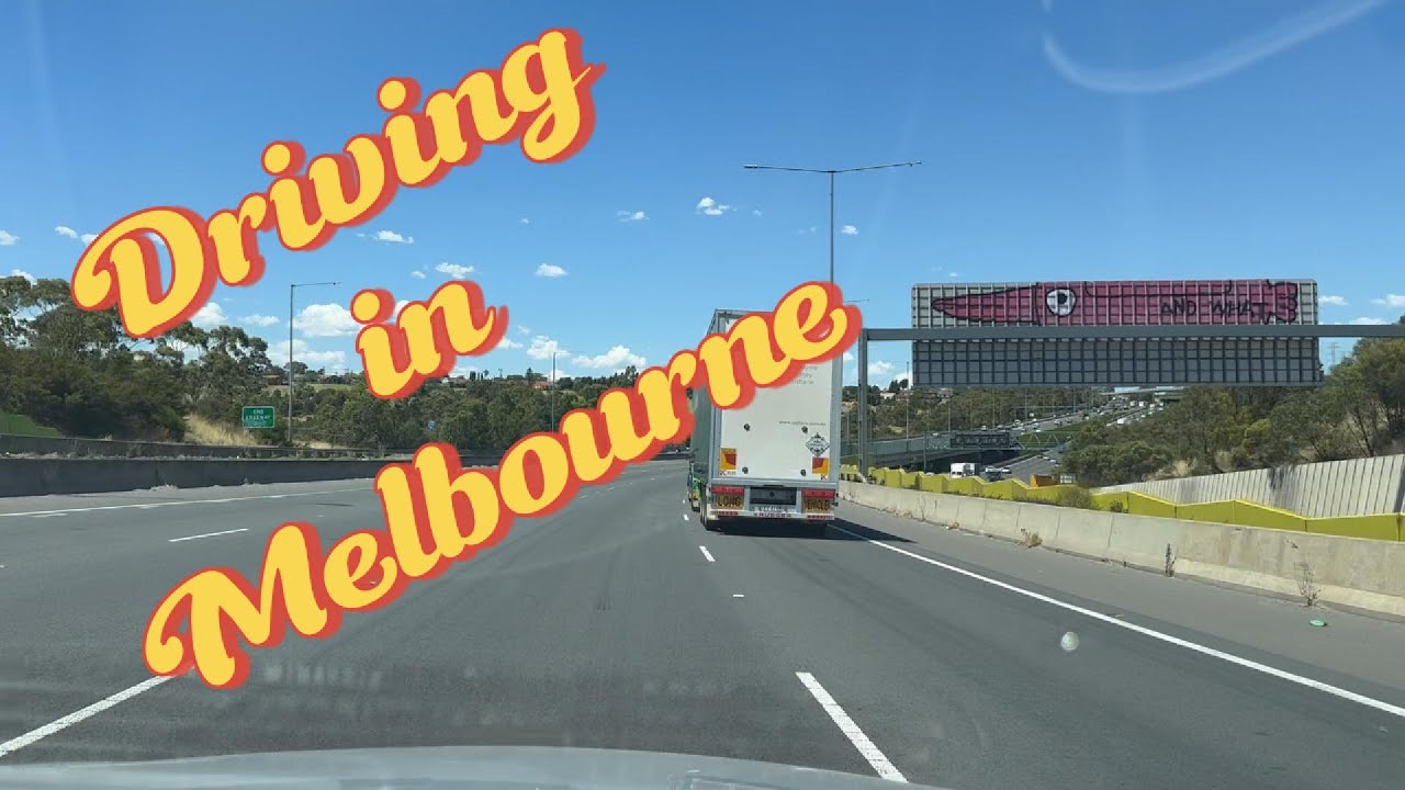 Driving in Melbourne - A very hot day in Melbourne | Tires melting under the scorching sun