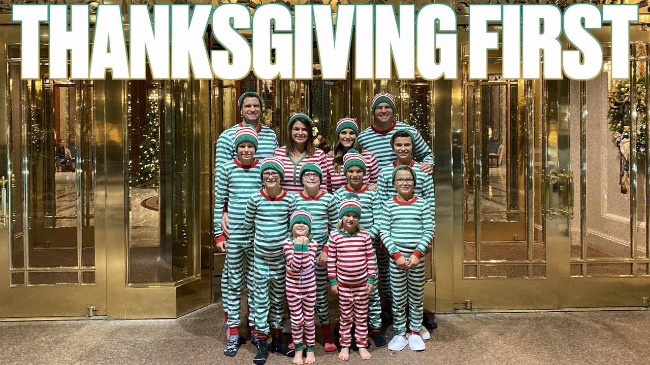 OUR FIRST EVER NON-TRADITIONAL THANKSGIVING | FAMILY GATHERS FROM AROUND THE WORLD