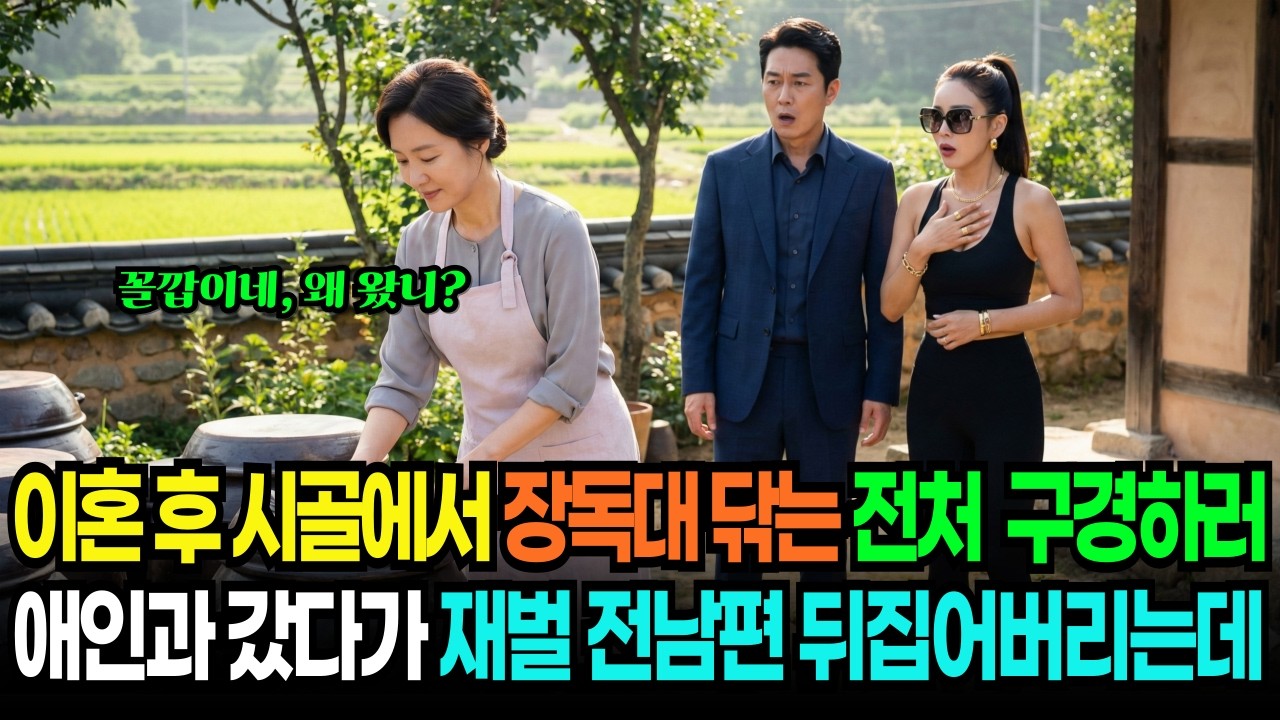 이혼 후 시골에서 된장 담그며 산다던 전처… 재벌회장은 장독대 앞에서 주저앉아 경악하는데.. | 복수사연 | 노후사연 | 오디오북