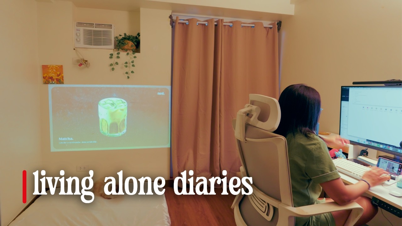 homebody in the philippines | salted egg tofu, buying grocery online, unboxing mac mini