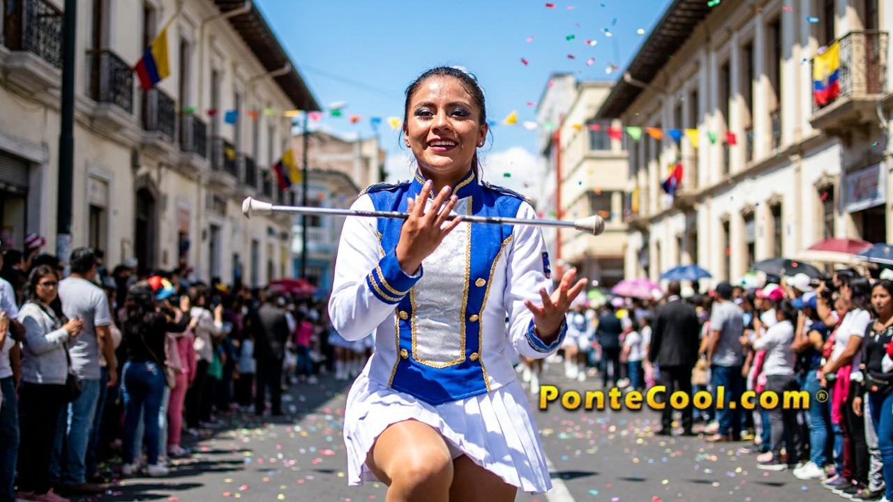 Desfile del 12 de Noviembre  del 2025 Independencia Ambato