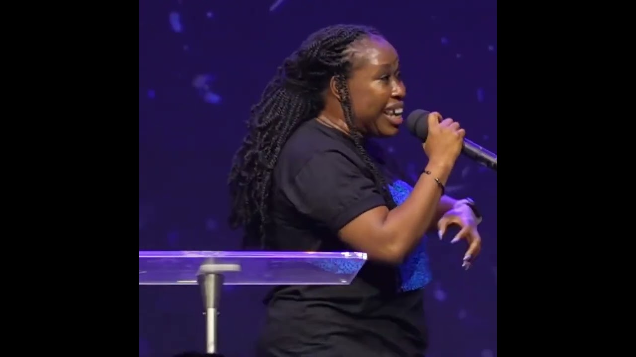 The Tongues of 🔥🔥🔥 by minister Abbey Ojomu from Nigeria live at GCC