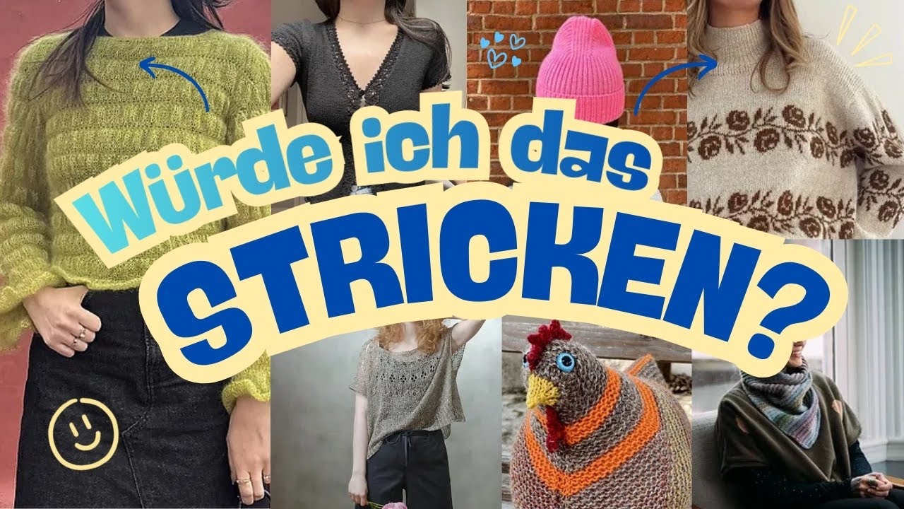 Würde ich DAS stricken? Meine Einschätzung zu viralen und gehypten Anleitungen 🔍🧐