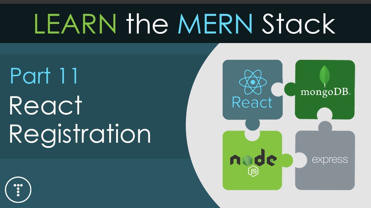 Learn The Mern Stack [11] - React Registration