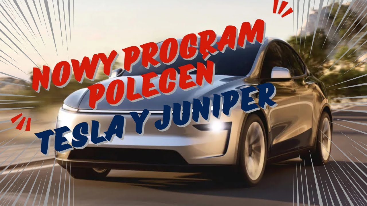 Polecenie na nową Teslę Y działa!