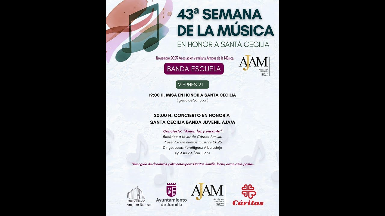 Amor, Luz y Encanto | Santa Cecilia AJAM Juvenil 2025