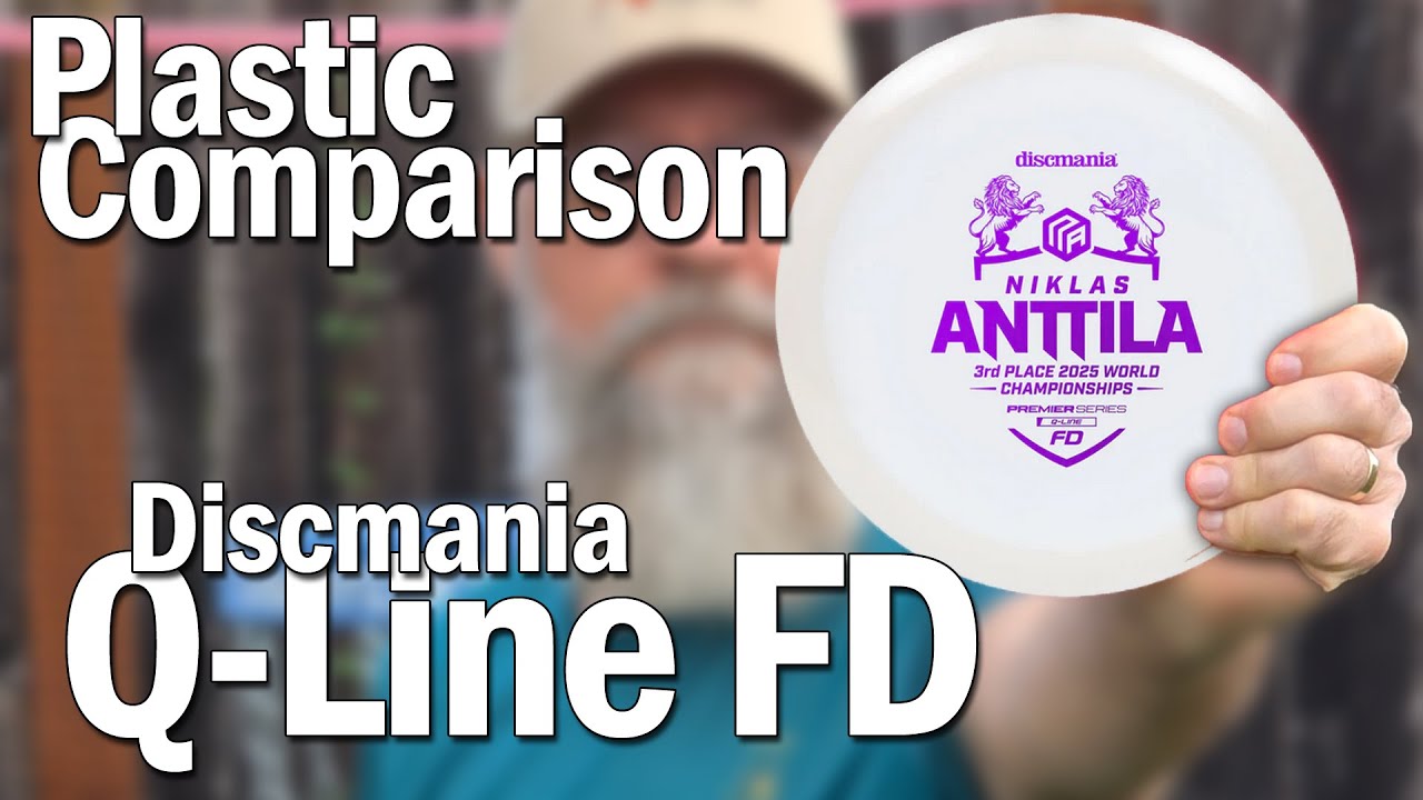 Тестирование нового пластика Q-Line от Discmania с помощью диска FD.