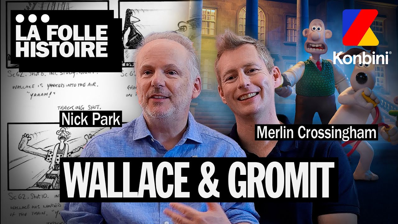 La folle histoire de Wallace & Gromit racontée par ses réalisateurs 🎬