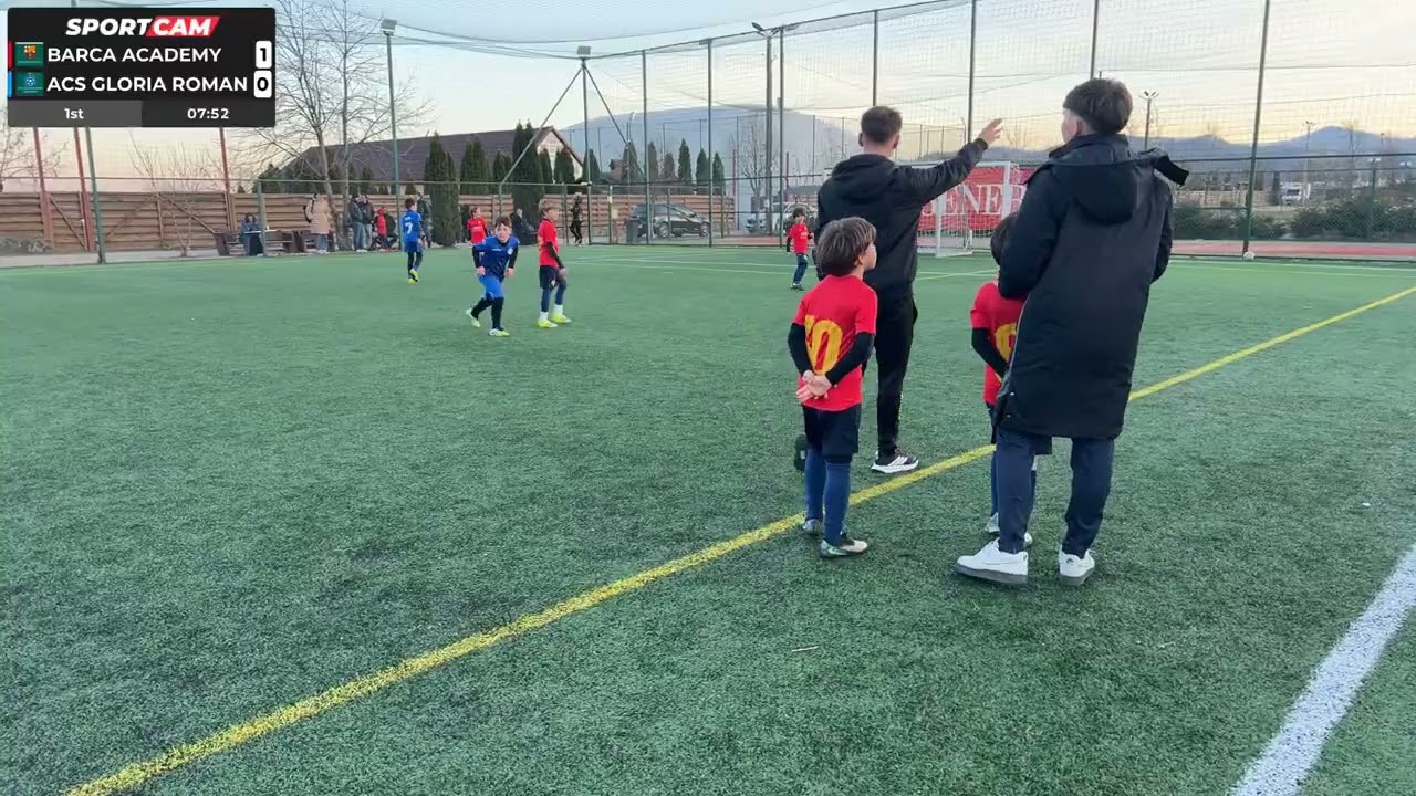 Barca Academy RO - ACS Gloria Roman Albastru - Pietricica Youth Cup 2018 - prima repriza