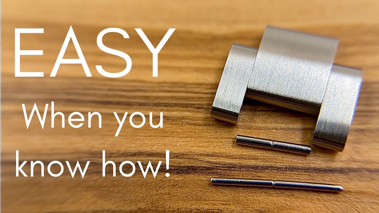 Don't Be Afraid To Buy Watches With Pins & Collars!