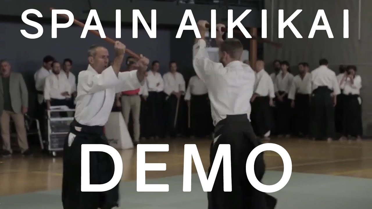 SPAIN AIKIKAI DEMONSTRATION - Lewis Bernaldo de Quiros & Michael Ormerod - Madrid 2018