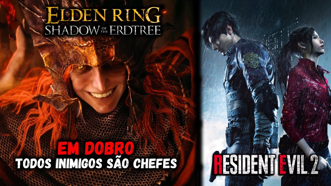 DUPLICADO! TODOS INIMIGOS SÃO CHEFES NO ELDEN RING! RANDOMIZADO!