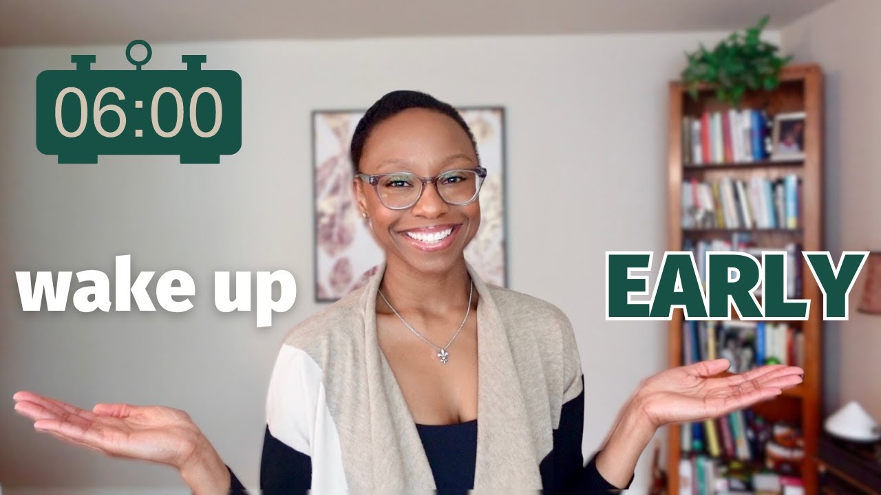 How to WAKE UP EARLY & become a *morning person* (practical tips)