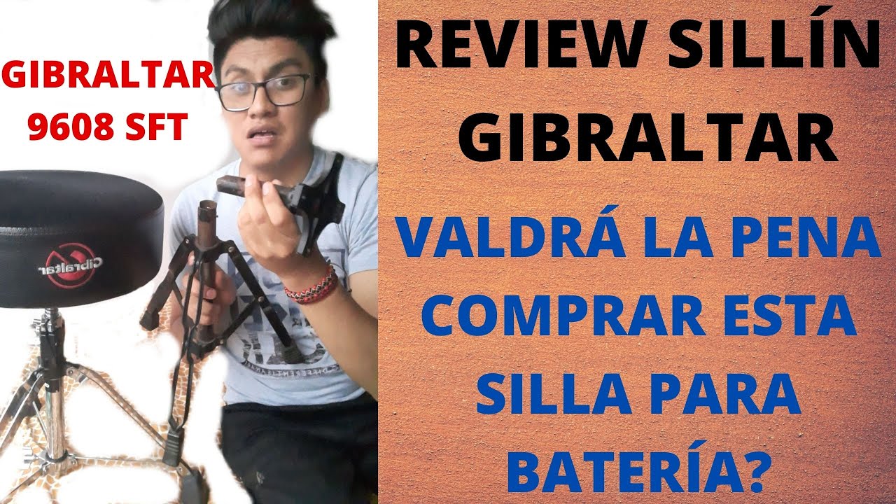SILLÍN GIBRALTAR 9608 SFT |Review en español| será bueno comprarte esta silla para batería?