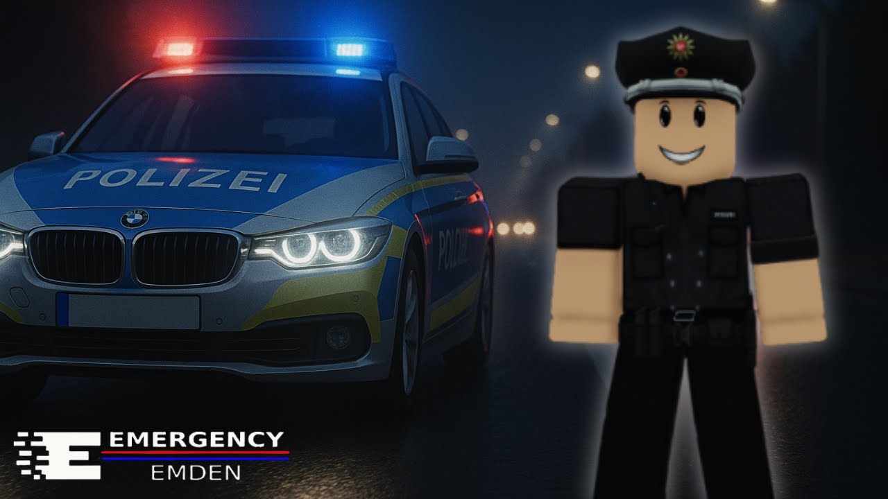 ACHTERVOLGING in EMERGENCY EMDEN! 🚔 (Roblox)