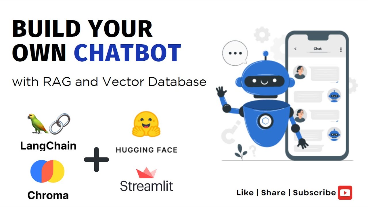 Chatbot with RAG and Vector DB [LangChain + HuggingFace + ChromaDB + Streamlit]