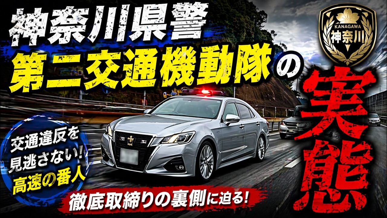 神奈川県警察 第二交通機動隊による速度違反取り締まりの実態