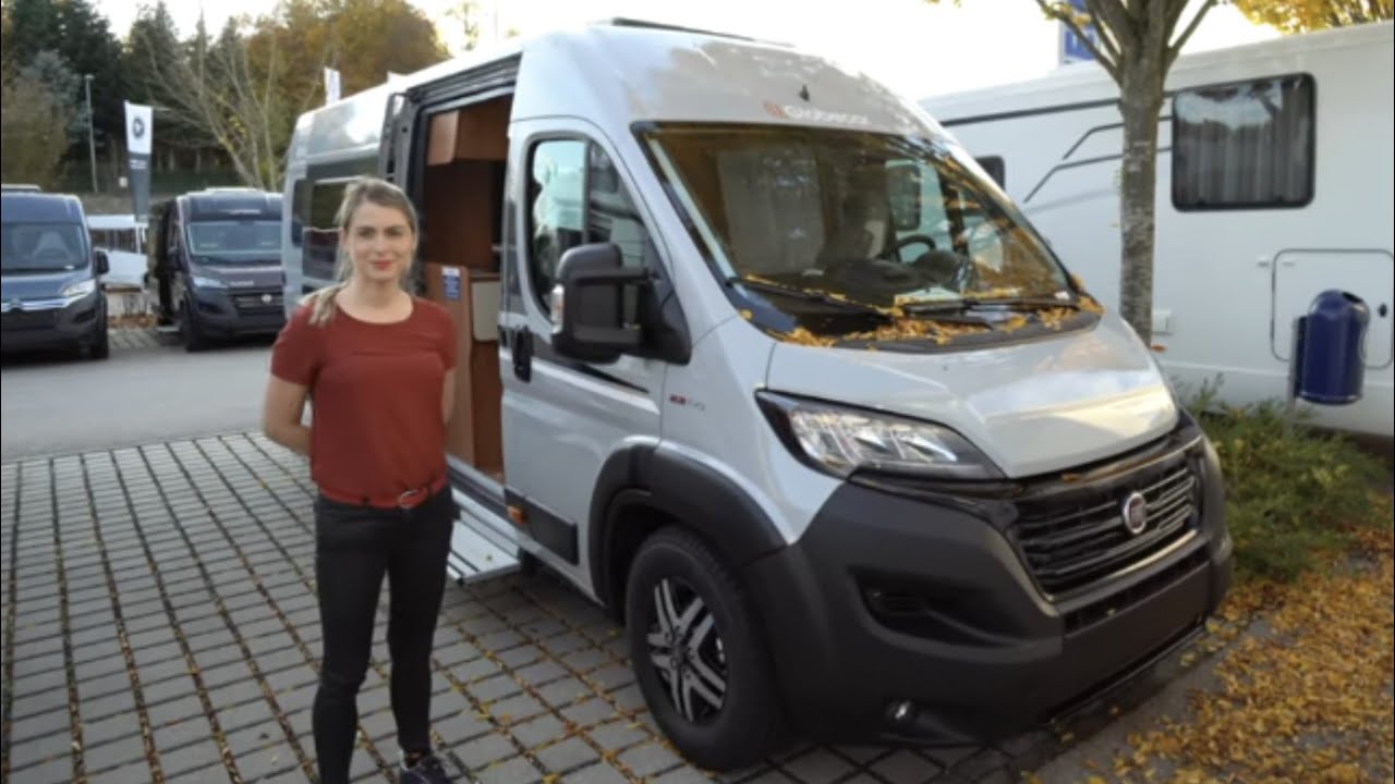 Globecar 2021 Campscout Fiat Maxi. Das Wohnmobil mit der großen Kopffreiheit.