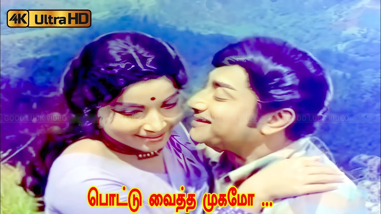 பொட்டு வைத்த முகமோ பாடல் |  Pottu Vaitha Mugamo song | S. P. Balasubrahmanyam, B. Vasantha .
