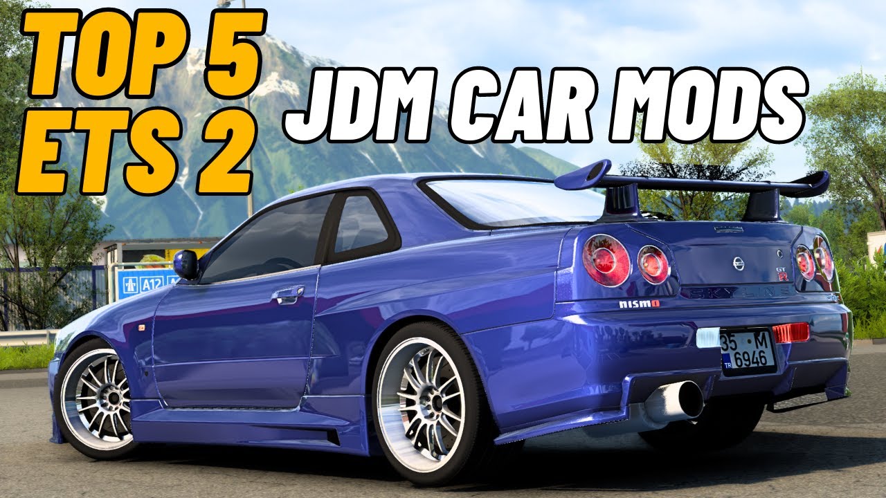 ETS2 CAR Mods | Top5 JDM Cars | New Update