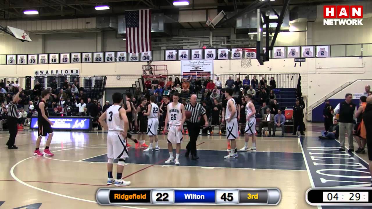 HAN Boys Basketball: Ridgefield at Wilton