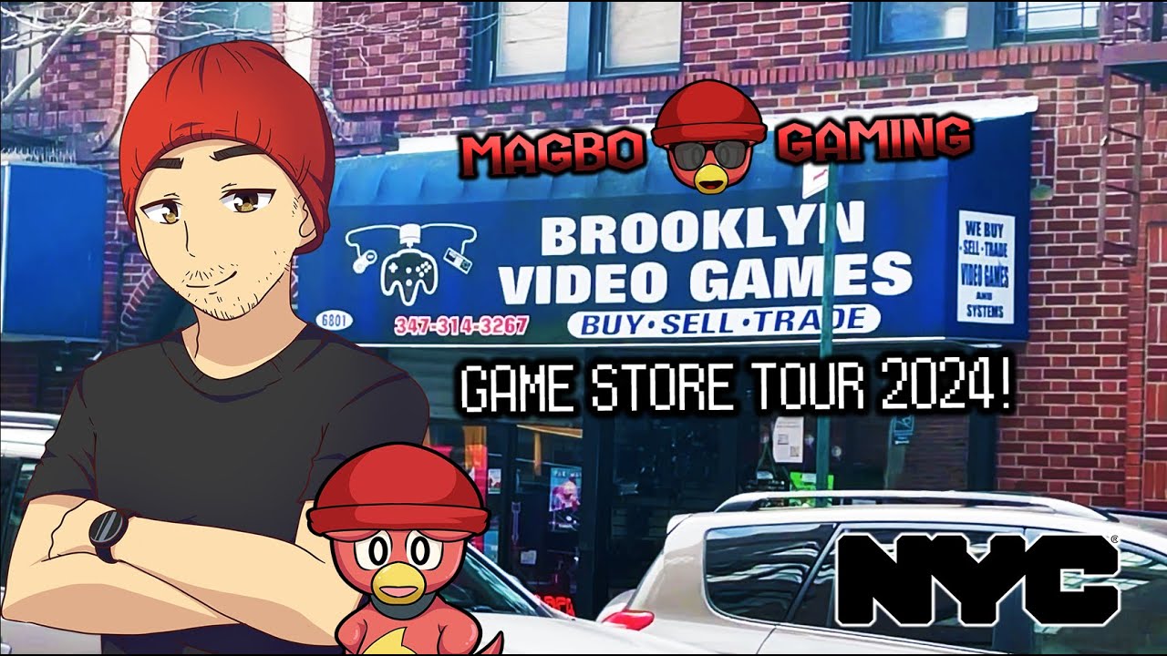ТУР ПО МАГАЗИНАМ BROOKLYN VIDEO GAMES В НЬЮ-ЙОРКЕ 2024 — Magbo Gaming
