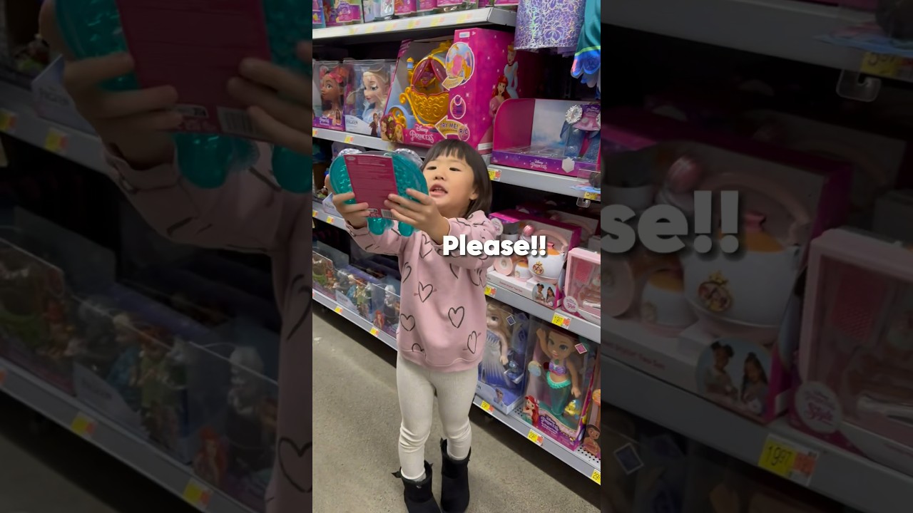 5歳の娘が英語でおねだり🤣