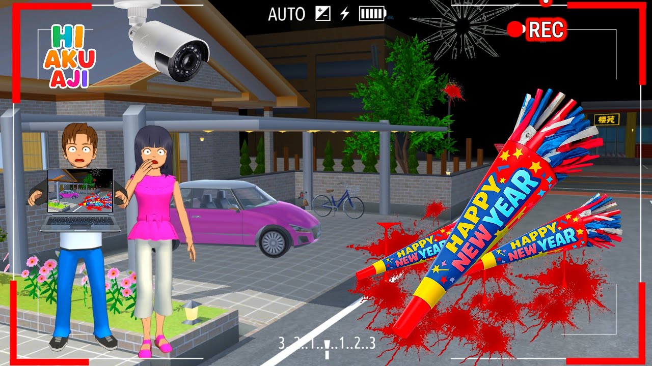 Yuta Mio Panik CCTV Merekam Ada TEROMPET B3RDARAH Tahun Baru 2026 Di Depan Rumah 😱 | Sakura