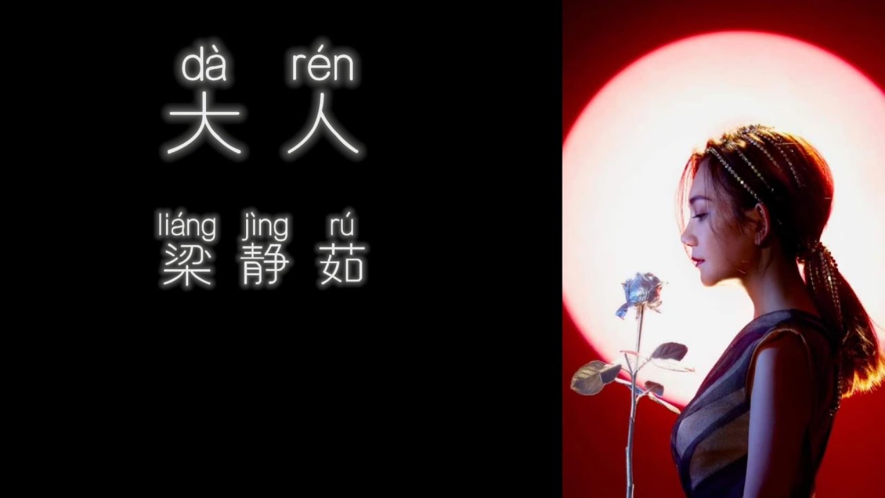 《大人》 梁静茹 【高音质歌词版】