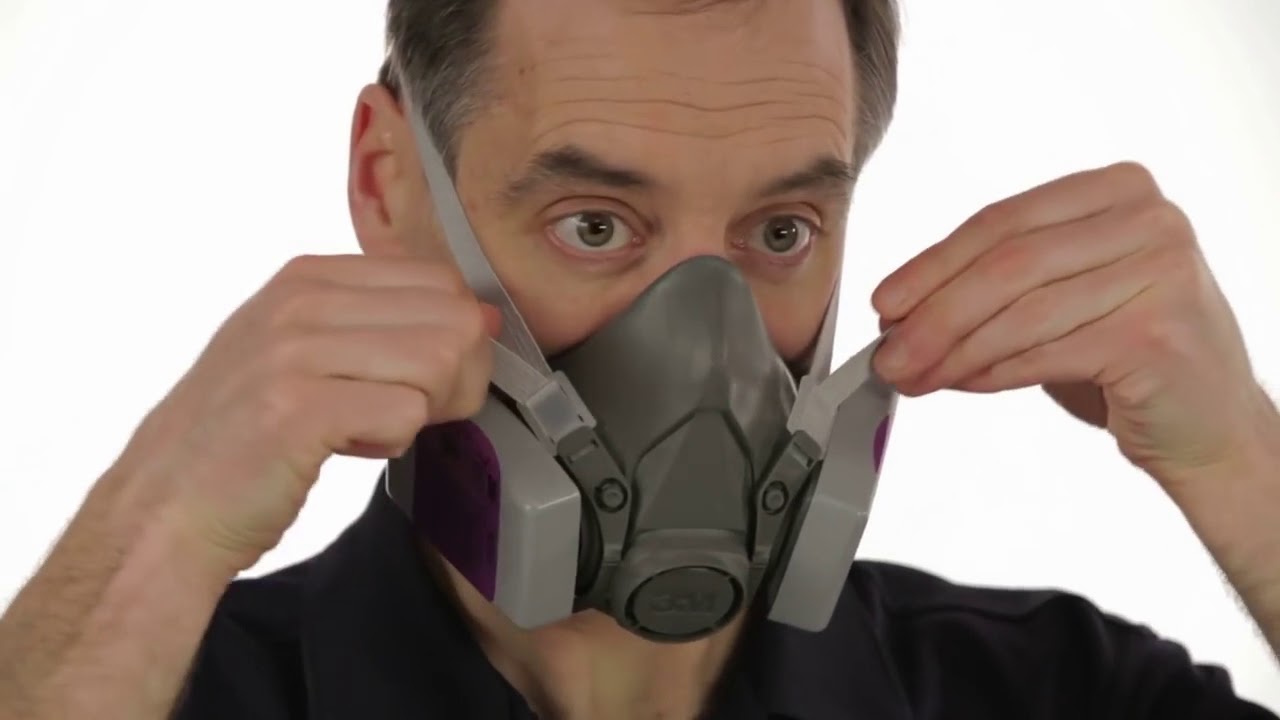 Demi-masques de protection réutilisables 3M, série 6000