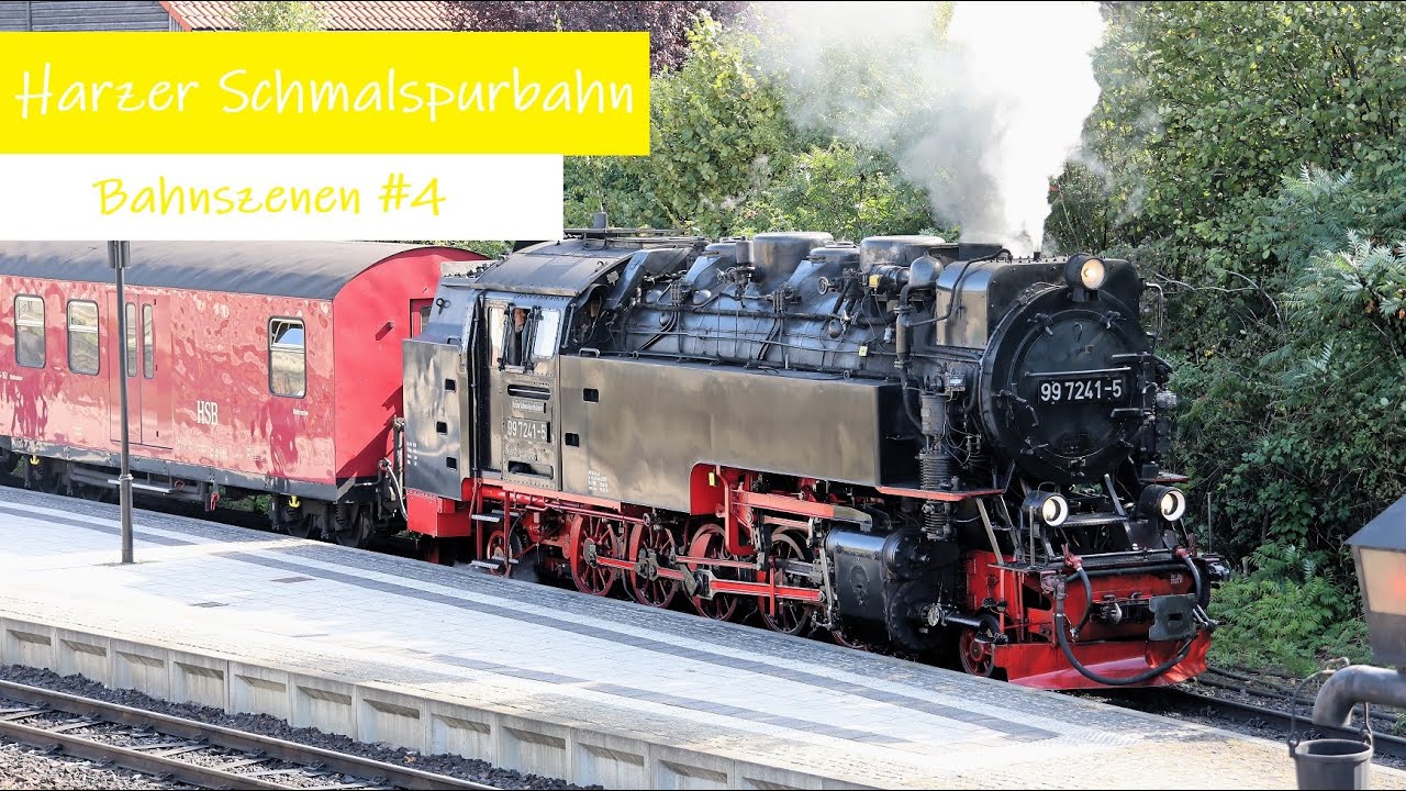 Bahnszenen #4 - Betrieb bei der Harzer Schmalspurbahn in Wernigerode