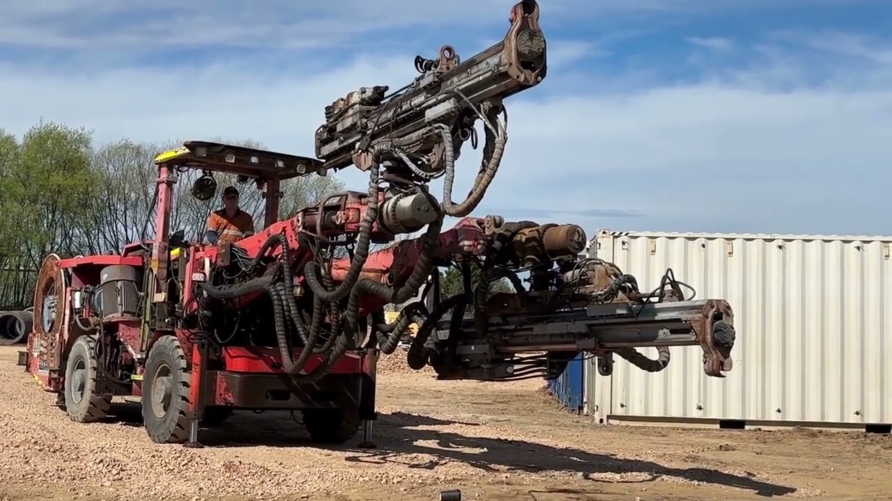 Sandvik DD420 60 Twin Jumbo Drill Rig