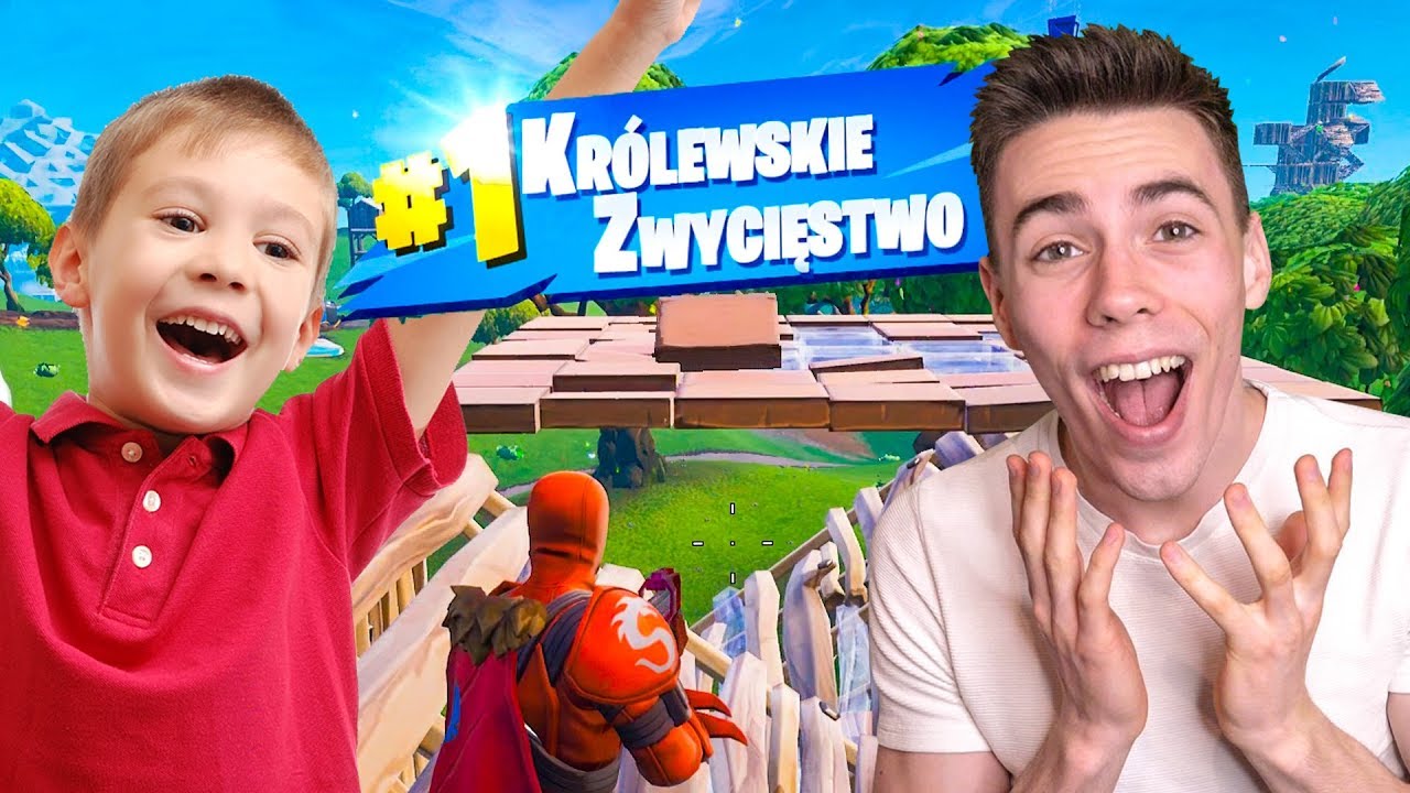 WIDZ WYKEROWAŁ MNIE W FORTNITE!