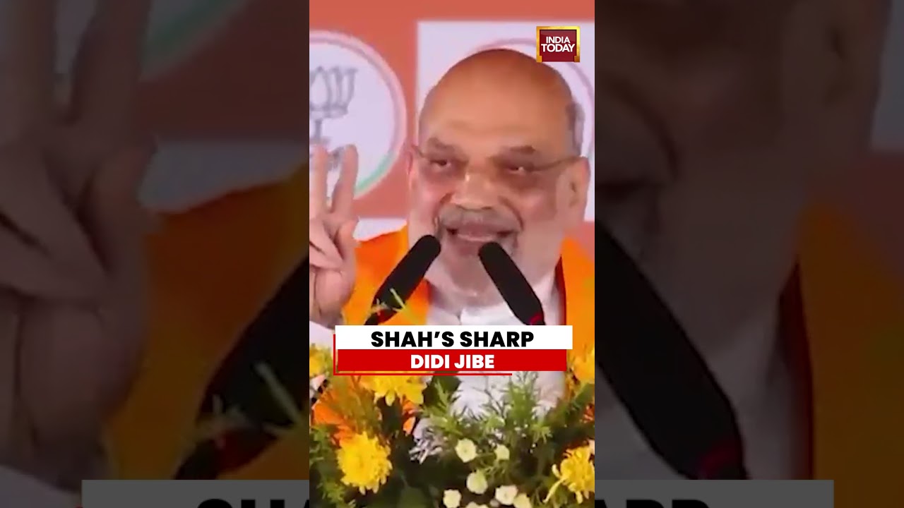 Bengal Results 2026: Amit Shah&rsquo;s Sharp &ldquo;Didi Bye Bye&rdquo; Jibe | Bengal Rally Speech